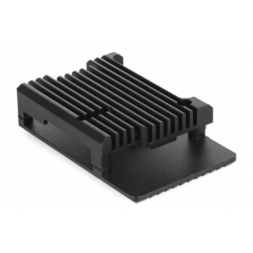 корпус qumo rs043 vesa 100x100 вентилятор для raspberry pi 4 акрил black Корпус Qumo RS023 для Raspberry Pi 3 Aluminum Case Black
