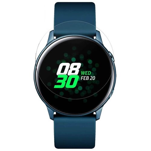 Глянцевая гидрогелевая защитная пленка AlphaSkin для умных часов Samsung Galaxy Watch Active 2 40mm
