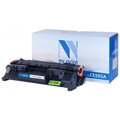 набор картриджей hp ce285af Картридж NV-Print NV-CE505A-SET2 черный для HP LJ P2055/2035 (2300стр*2)