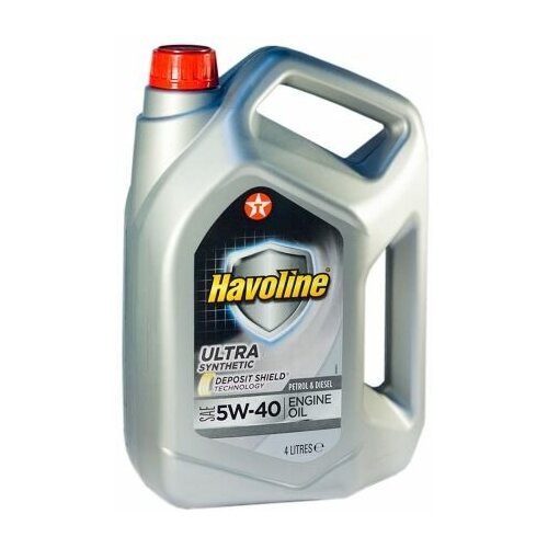 фото Havoline ultra sae 5w-40, синтетическое моторное масло, 4 л