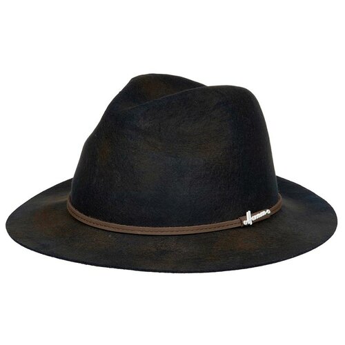 Шляпа Herman, размер 57, синий шляпа федора herman демисезонная шерсть утепленная размер 57 синий