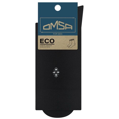 Носки Omsa, размер 45/47, черный носки omsa размер 45 47 черный