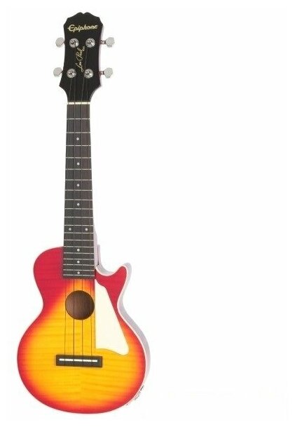 Epiphone LES PAUL AC/EL UKULELE HERITAGE CHERRY SUNBURST Электроакустическая укулеле