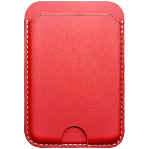 Кармашек для пластиковых карт с креплением на 3M скотч/банковских карт проездных пропусков кардхолдер Cardholder для телефона визитница красный,Brozo