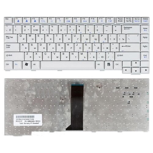Клавиатура для ноутбука LG 3823BA0303AOKI0099 белая 165000₽