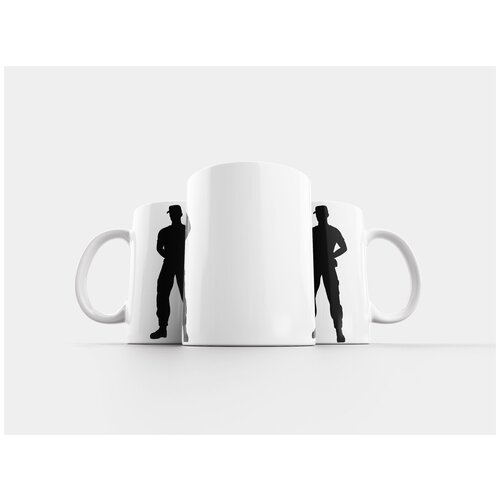 фото Кружка "силуэт, человек, солдат" 320 мл lotsprints