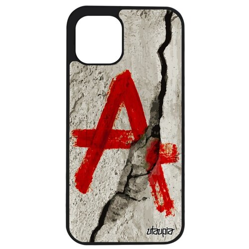 фото Защитный чехол на смартфон // iphone 12 pro max // "анархия" дизайн знак, utaupia, серый