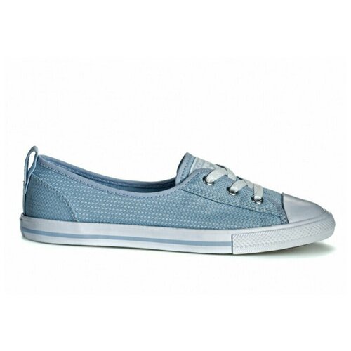 фото Кеды converse chuck taylor all star lace coral 555892 голубые (35.5)