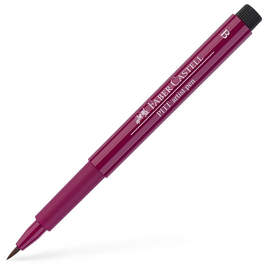 Капиллярная ручка Faber Castell Капиллярная ручка PITT ARTIST PEN BRUSH цвет пурпурный (magenta)