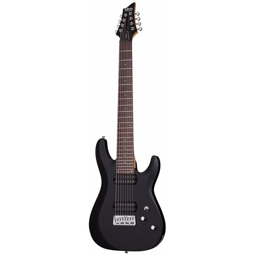 Электрогитара SCHECTER C-8 DELUXE SBK гитара леворукая schecter c 6 deluxe lh sbk