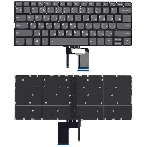 Клавиатура для ноутбука Lenovo Ideapad 720S-14IKB черная с подсветкой клавиатура для ноутбука lenovo ideapad 720s 14ikb черная с подсветкой