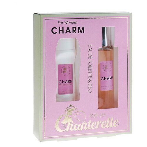 Charm Подарочный набор для женщин Charm: Туалетная вода +дезодорант -антиперспирант