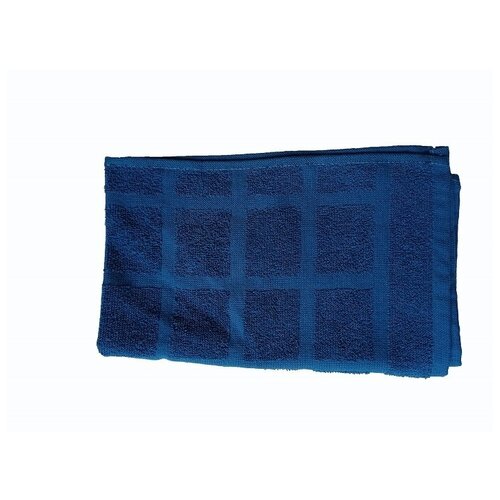 Полотенце для лица, рук Pastel_lux 120825, Хлопок, 50x30 см, синий