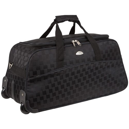 фото Сумка дорожная polar милан п7114 на колесах, черный