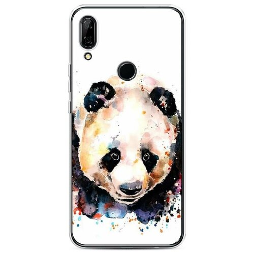 фото Силиконовый чехол "панда арт" на huawei p smart z / хуавей п смарт z case place