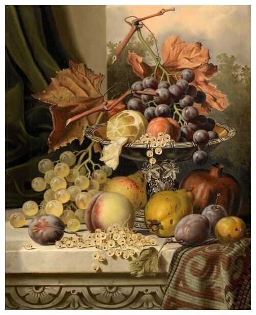 Постер на холсте Натюрморт (Still-life) №12 30см. x 37см.