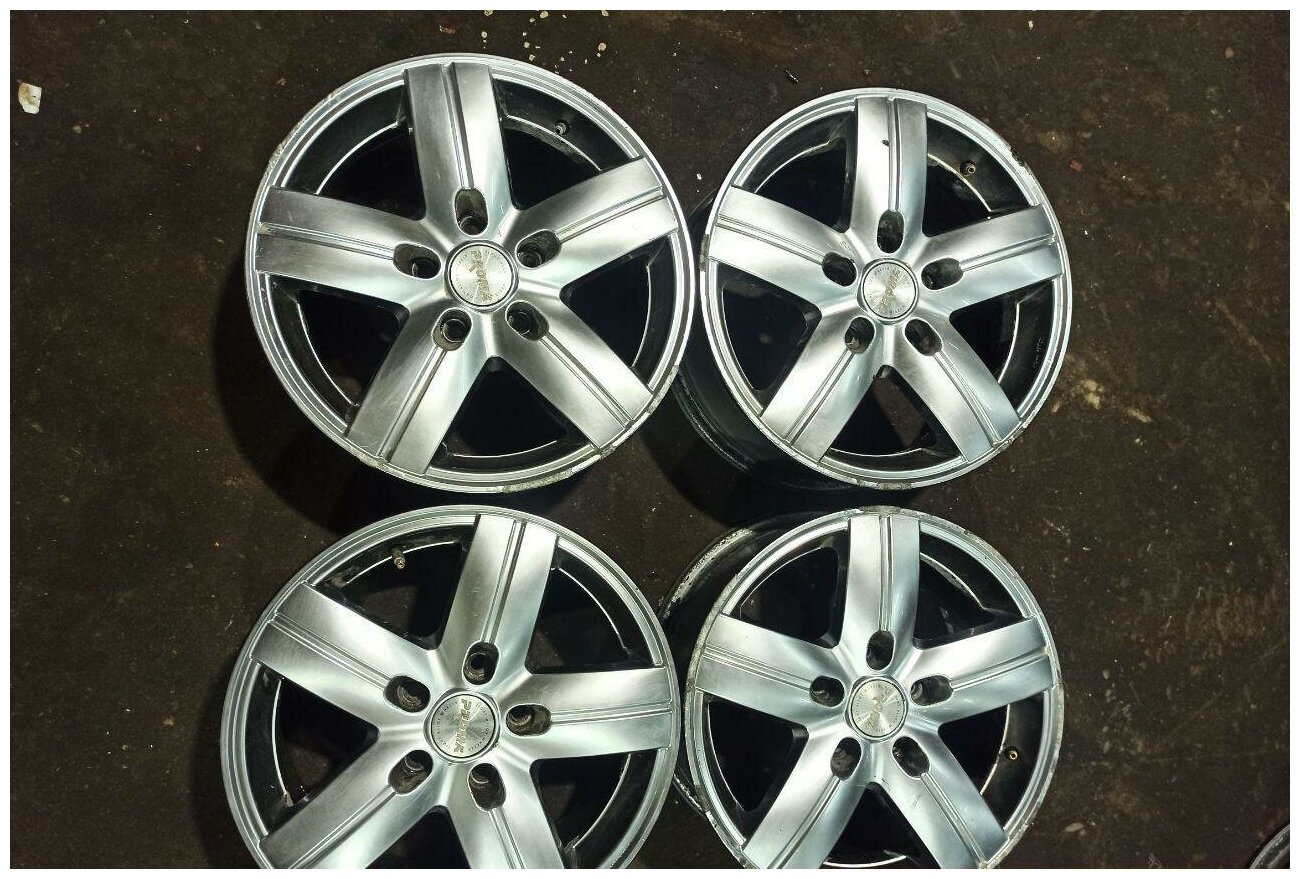 Колесные диски Proma 7xR16/5x114.3 66.1 Антрацитовый (Реплика)