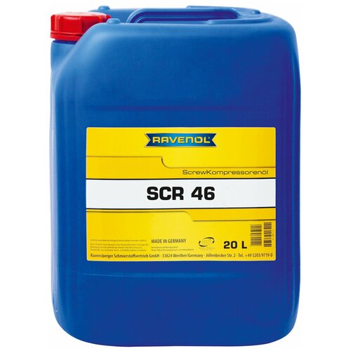 Компрессорное масло RAVENOL Kompressorenoel Screw SCR 46 (20л) new