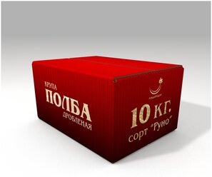 Крупа полба дробленая, 10 000 г , диетические продукты, бакалея, оптом, Рондапродукт