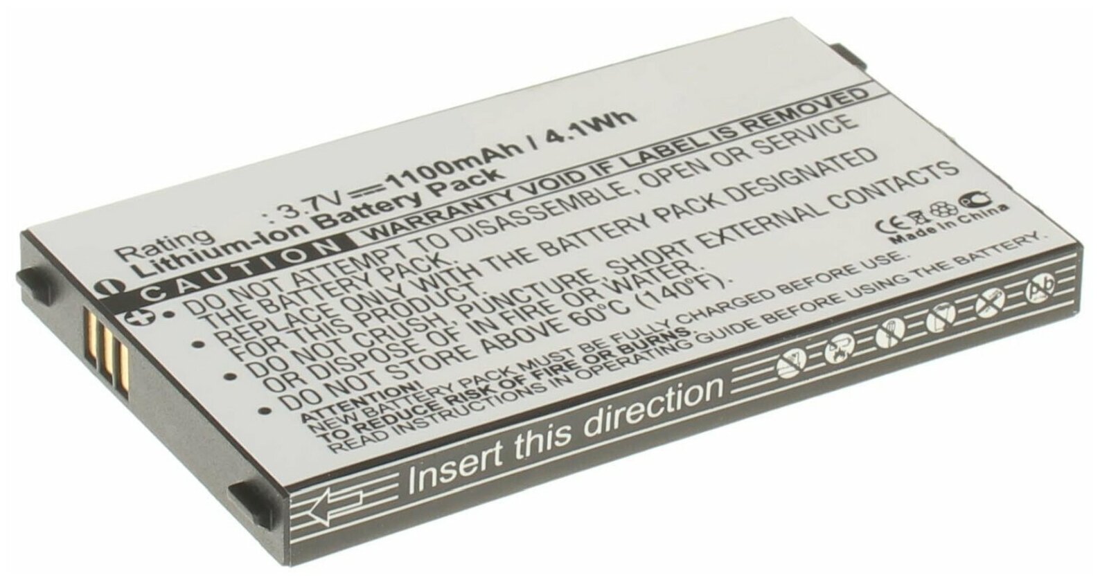 Аккумулятор iBatt iB-U1-M2031 1100mAh для i-mate PDAL, PDA-L,