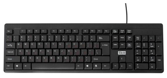 STM USB Keyboard WIRED STM 204C black