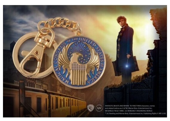 Брелок Fantastic Beasts And Where To Find Them: Macusa Emblem 