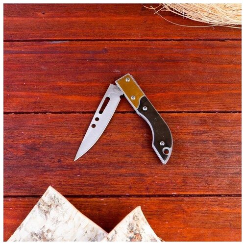 фото Нож складной "авантюра", рукоять два цвета. в наборе 1шт. ножи.