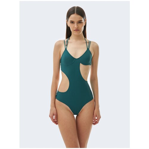 Боди с вырезами зеленый S 13800₽