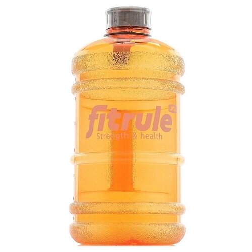 Fitrule Бутылка для воды, металлическая крышка 2,2 л (Fitrule) Оранжевый