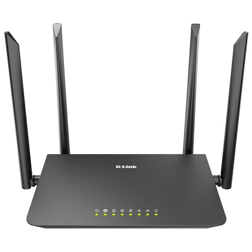 Роутер беспроводной D-Link DIR-820/RU/A1A AC1200 10/100BASE-TX черный wi fi роутер d link dir 806a ru a1a черный