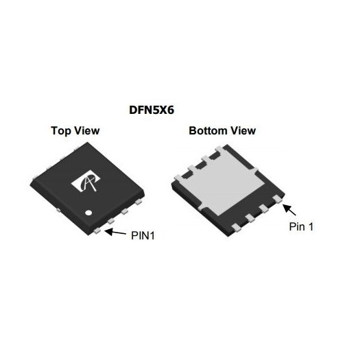 Микросхема AON6406 N-Channel MOSFET 30V 170A DFN5x6