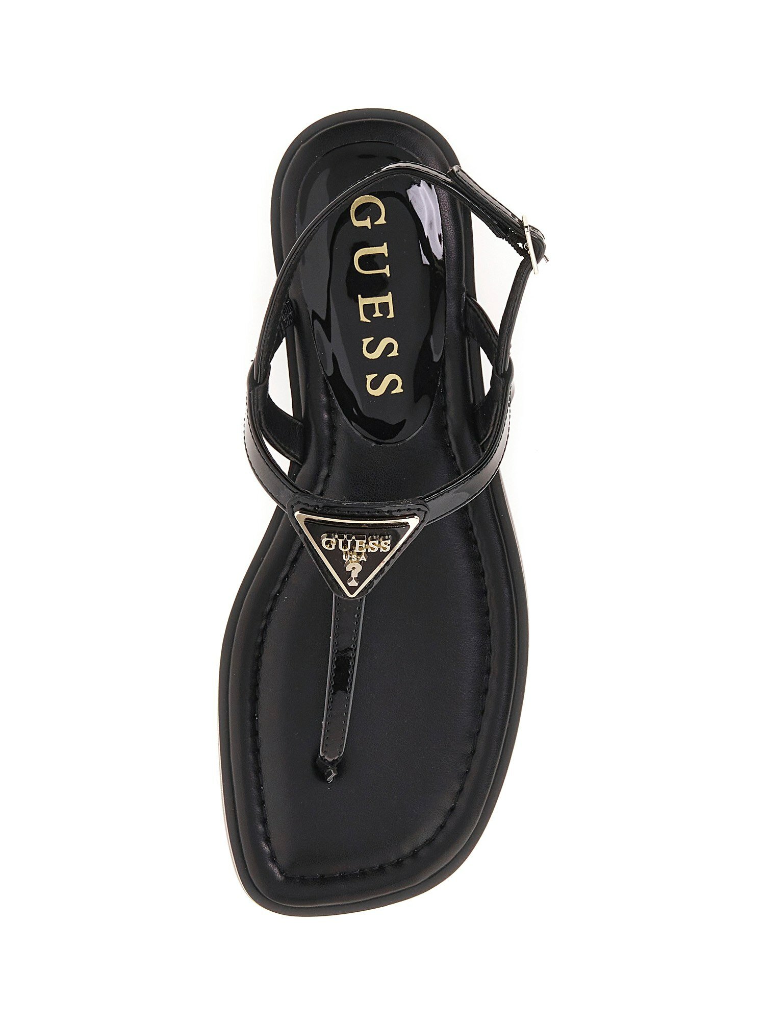 Сандалии GUESS, размер 36, черный — фото 1