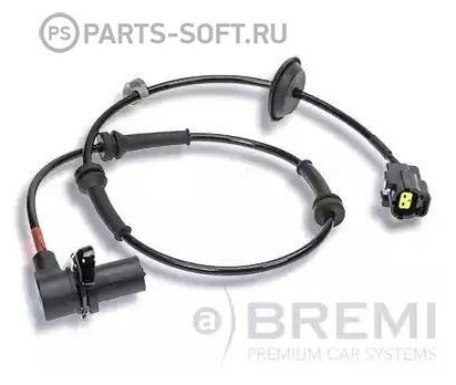 BREMI 50673 BR-50673_датчик ABS передний правый\ Chevrolet Aveo T250 1.2 04.08/Aveo T200 1.2 03-08