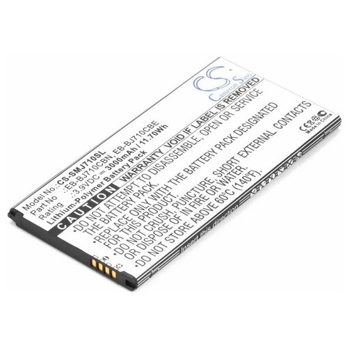 аккумулятор cs smj700sl eb bj700bbc для samsung galaxy j7 sm j700h 3 85v 3000mah 11 55wh Аккумулятор для Samsung Galaxy J7 2016 (SM-J710F) EB-BJ710CBE