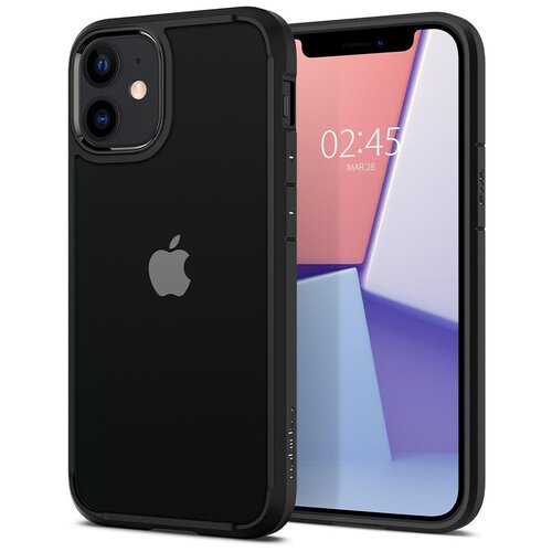 фото Чехол spigen ultra hybrid (acs01746) для iphone 12 mini (black)