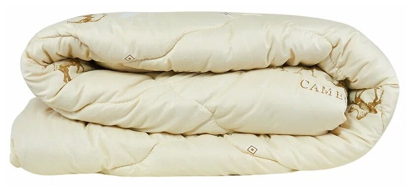 Одеяло Эльф из верблюжей шерсти 200х220 см евростандарт - фотография № 5