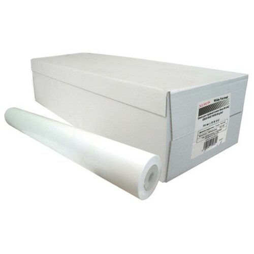Xerox Бумага без покрытия Xerox 450L90010 Inkjet Monochrome Paper, рулон A1 24 610 мм x 40 м, 100 г/м2