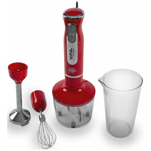 Погружной блендер Vail VL-5733 красный 214900₽