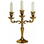 Канделябр варрас под 3 свечи, золотой, 26 см, Boltze 1019023-boltze - изображение