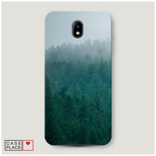 фото Чехол пластиковый samsung galaxy j5 2017 лес в облаках case place
