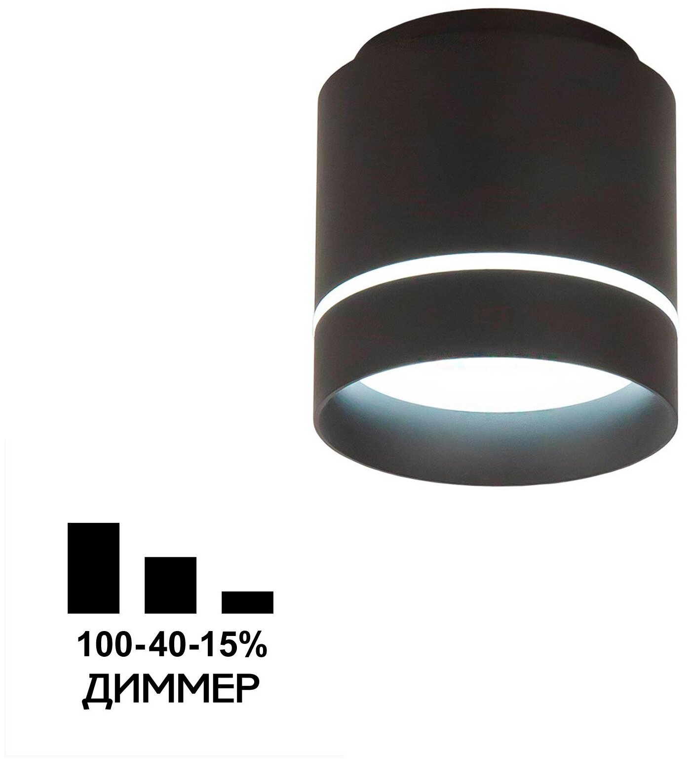 Citilux Борн CL745021N LED Светильник накладной Чёрный