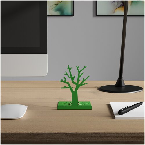 Металлическая настольная подставка для визиток, подставка для телефона Tempache 