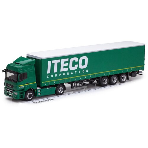 КамАЗ-5490 седельный тягач с полуприцепом зелёный ITECO 9116₽