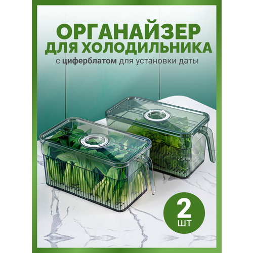 Пластиковый контейнер Shanly для хранения овощей в холодильнике