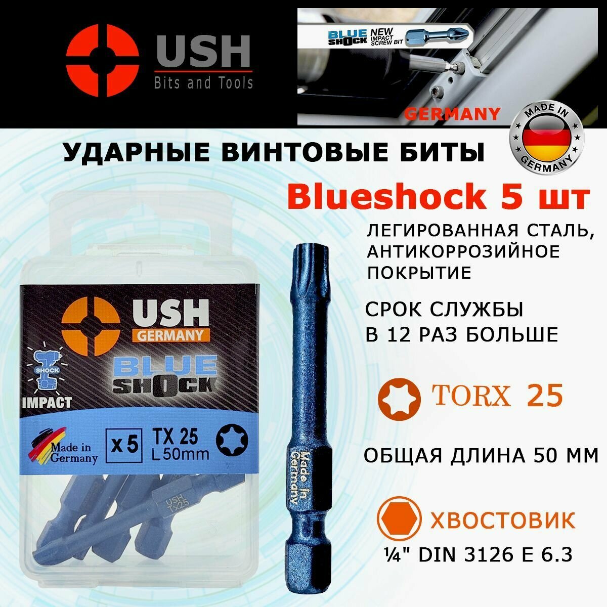 Набор бит USH 
