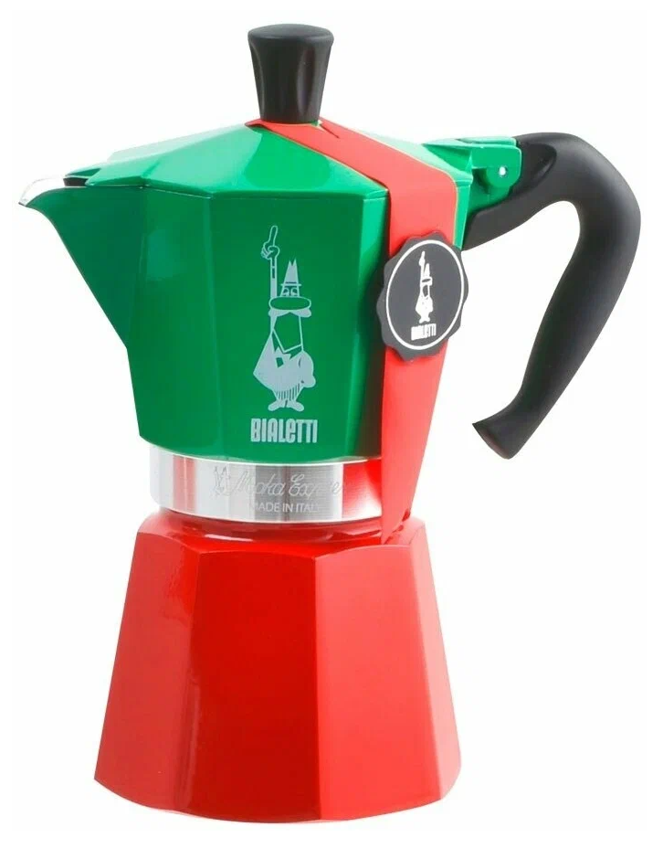 Гейзерная кофеварка Bialetti Moka Express Italia Collection 5322