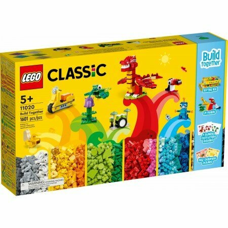 Набор деталей LEGO Classic 11020 Строим вместе