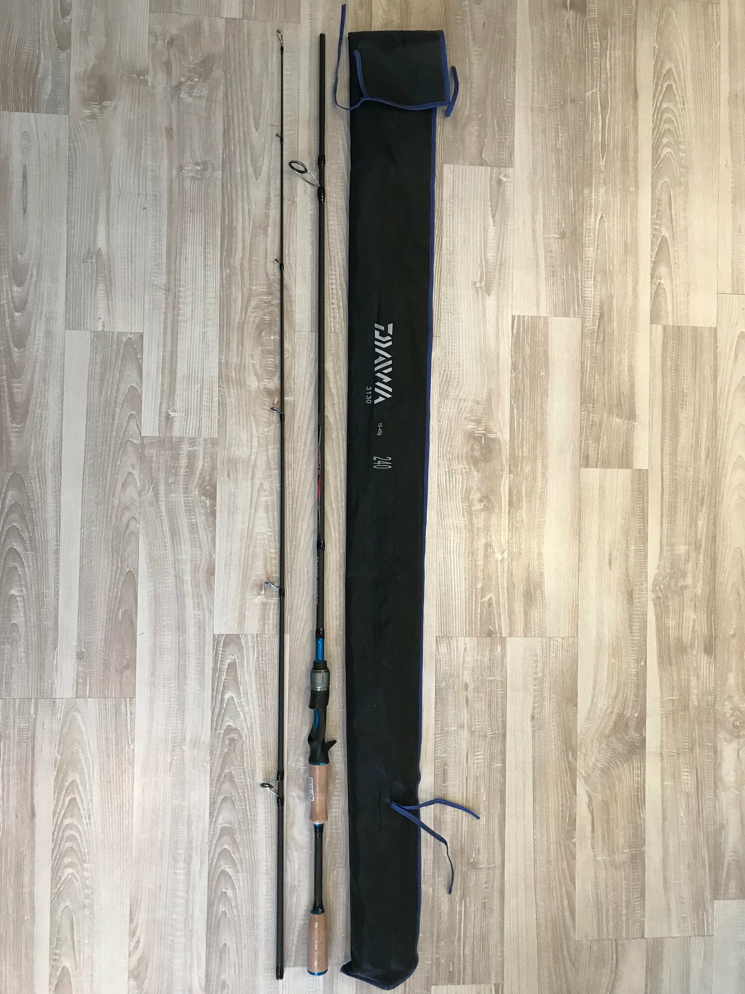 Спиннинг Daiwa Size кастинговое 240 см тест 15-40 г