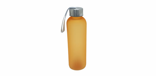 Бутылка Пластиковая Для Воды Parux,21,2 См, 580 Мл, цвет Оранжевый
