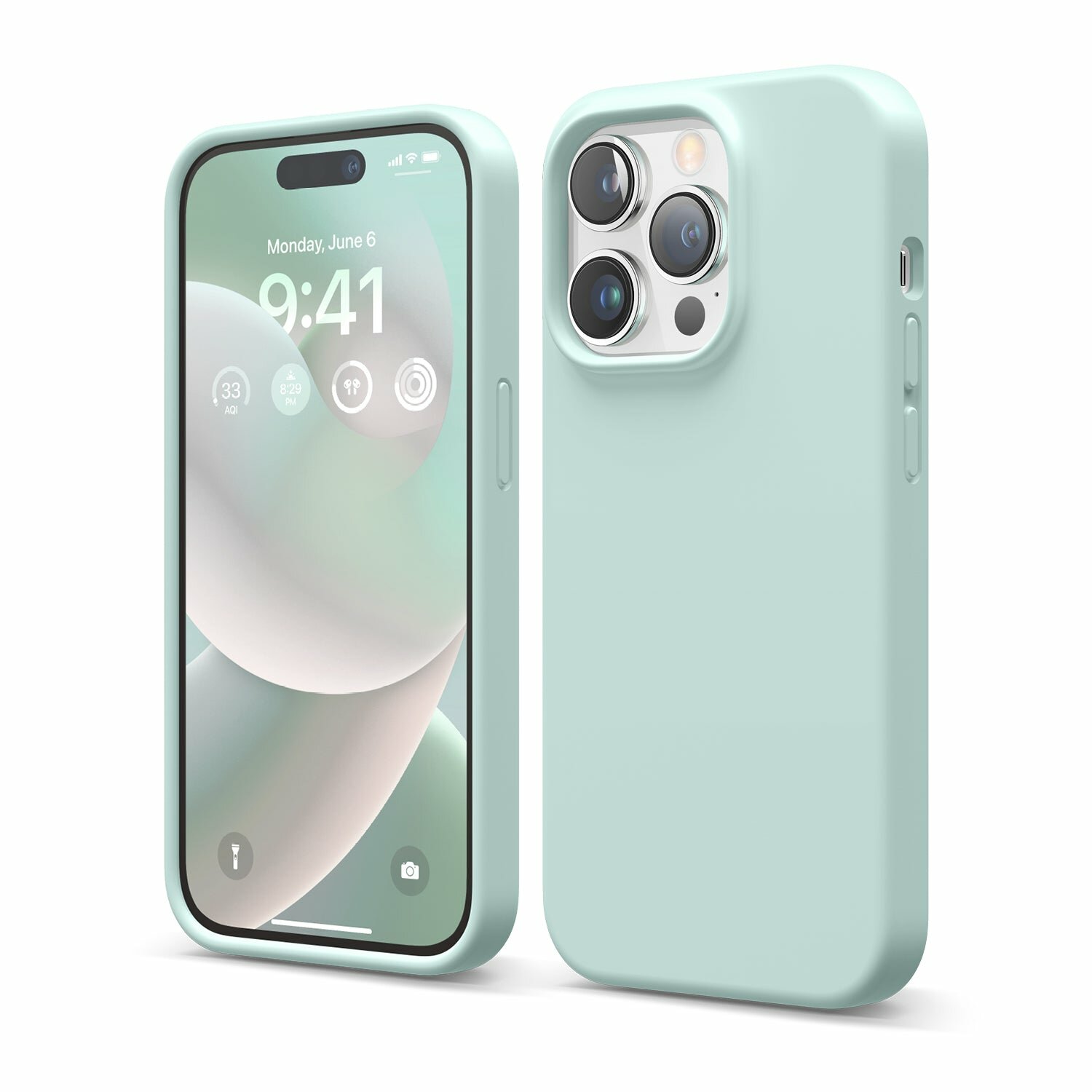 Чехол Elago для iPhone 14 Pro Premium Silicone Case Mint